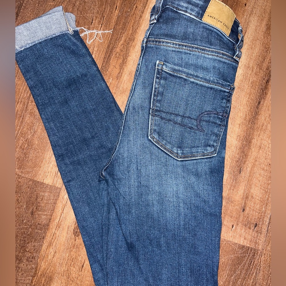 American Eagle jeans.